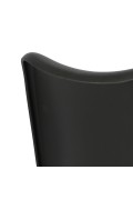 Krzesło Norden DSW PP czarne 1627 - Intesi